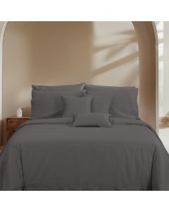 Affintiy Leenn Avant Grey King Fitted Sheet Set
