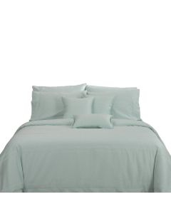 Affintiy Leenn Cream Mint Queen Fitted Sheet Set