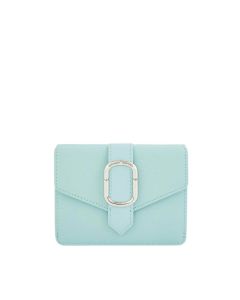2 Fold Small Wallet With External Coin Compartment