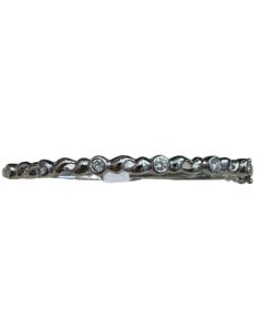 Interlocking Diamond Bangle