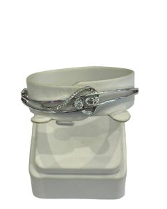 Heart Shape Diamond Bangle