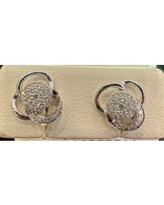 Triple Bypasd Diamond Earring