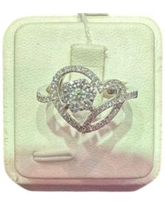 Heart Shaped Diamond Ring