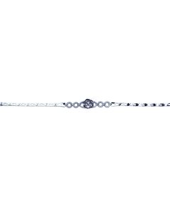 Flower Design Diamond Bracelet