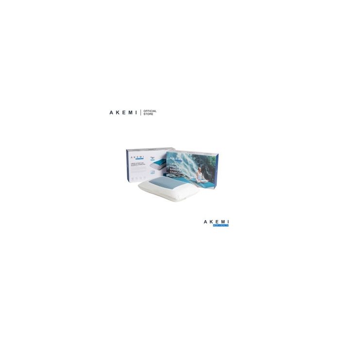 Akemi Medi+Health Ortho Hydrogel Bamboo Charcoal Memory Pillow
